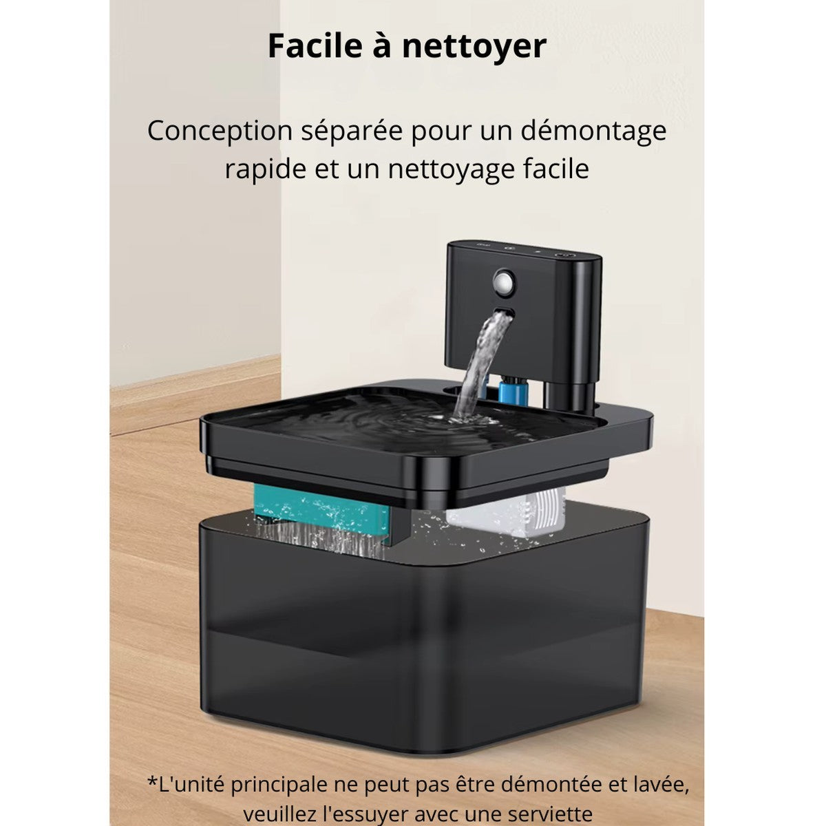 Filtres pour fontaine a eau 2,2L AquaSense