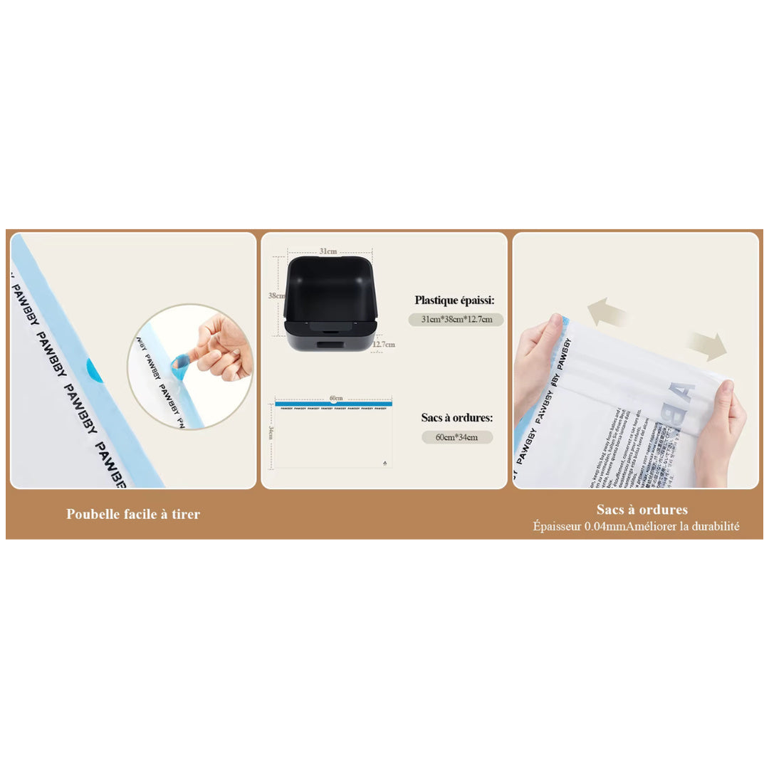 Litière autonettoyante connectée LitiSphere Pro