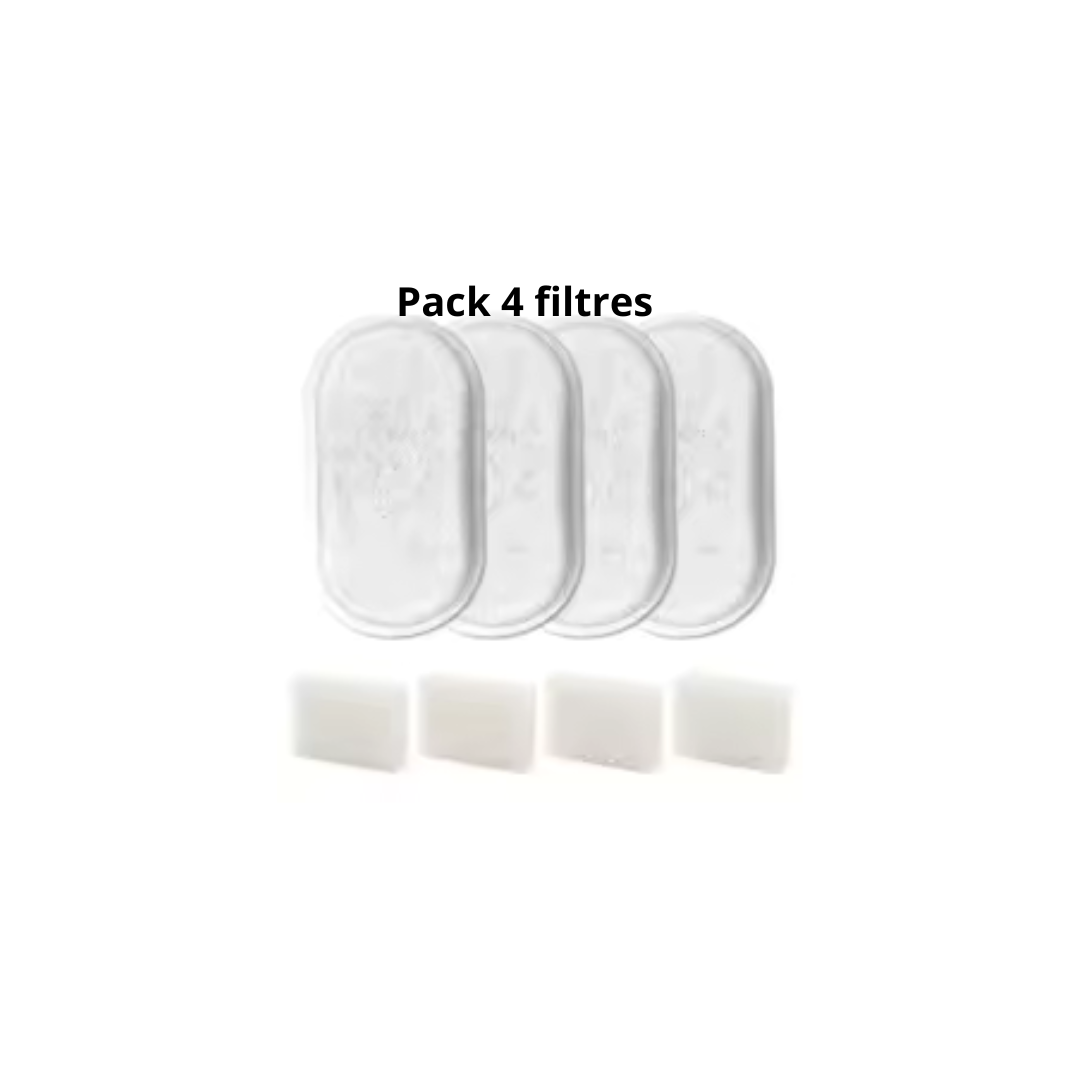 Filtres Fontaine a eau 2 L Filtration charbon + résine PureFlow