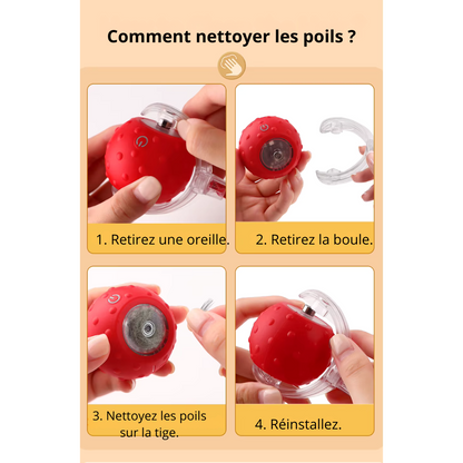 Jouet interactive auto-roulante TurboBalle