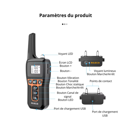 Collier de dressage longue portée CalmiTreks