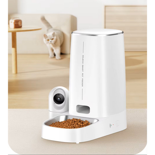 Distributeur de croquette automatique avec caméra & Wi-Fi TempoCroq 4L