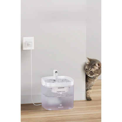 Fontaine a eau silencieuse & filtrante 1,5L + 1 filtre offert AquaFlow