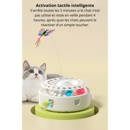 Jouet interactif pour chats 3-en-1 FlyPaw