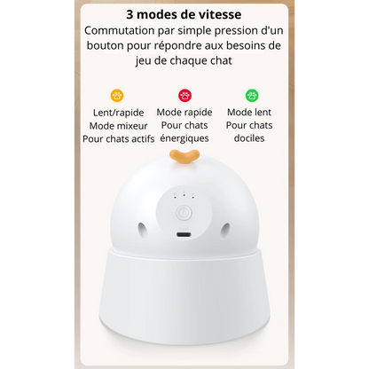 Jouet interactif pour chats lumineux ComèteChase