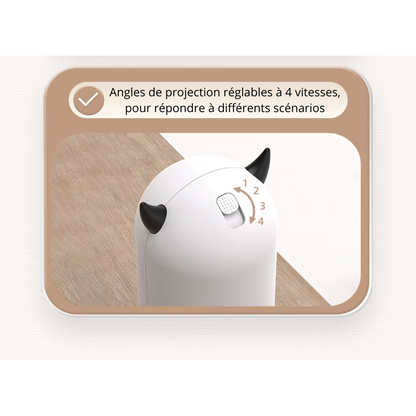 Jouet interactif laser/LED intelligent LumiChase