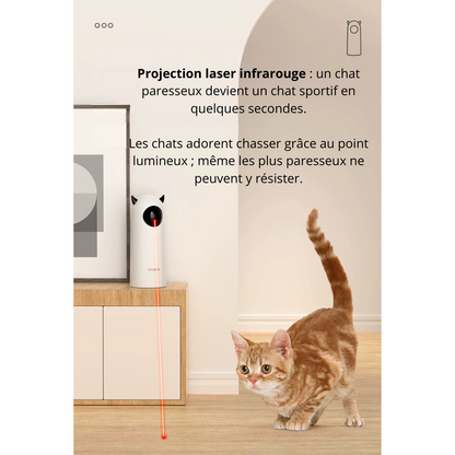 Jouet interactif laser/LED intelligent LumiChase