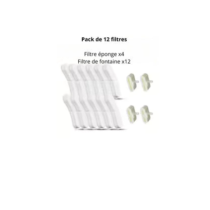 Filtres fontaine a eau 2,2L AquaWave